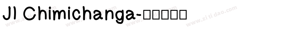 JI Chimichanga字体转换